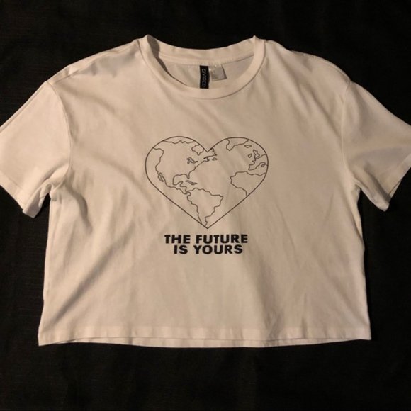 H&M | NWOT Future is Yours Crop Top - Picture 6 of 6